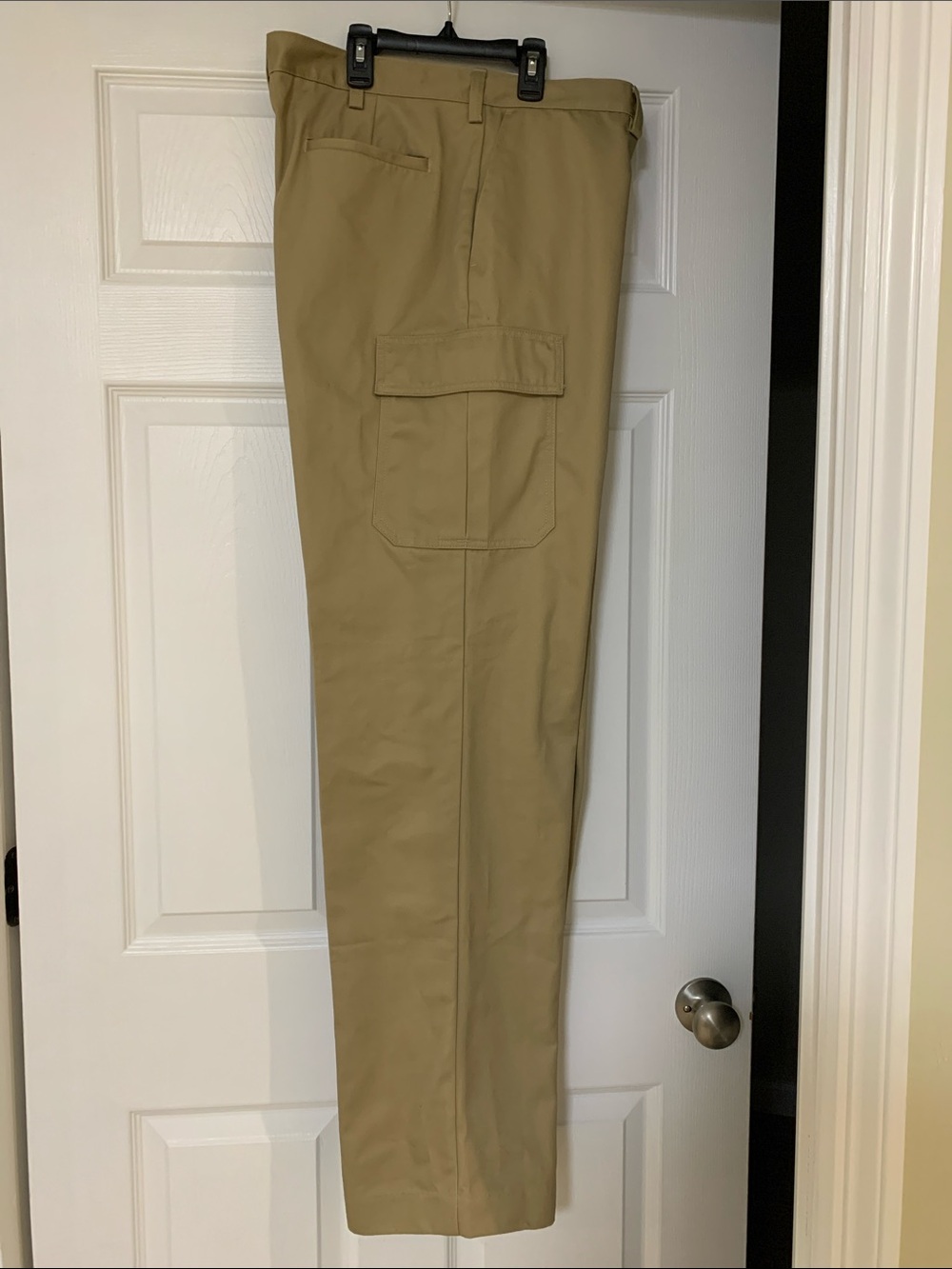 Edwards Men's Khaki Cargo Pants with Flap Pocket 38/36